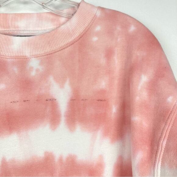 NWT * LA DETRESSE Empress Rose Acid Wash Sweatshirt - Picture 3 of 10